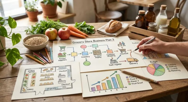 9 chiffres clés à intégrer dans un business plan épicerie