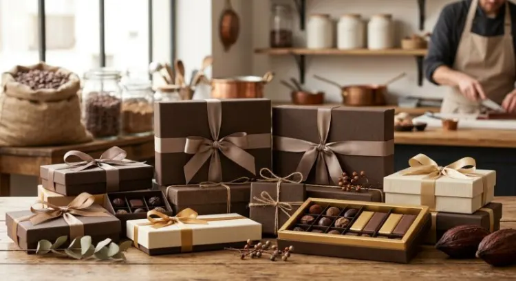 Fournisseurs français de chocolats pour cadeaux d'affaires : comparatif